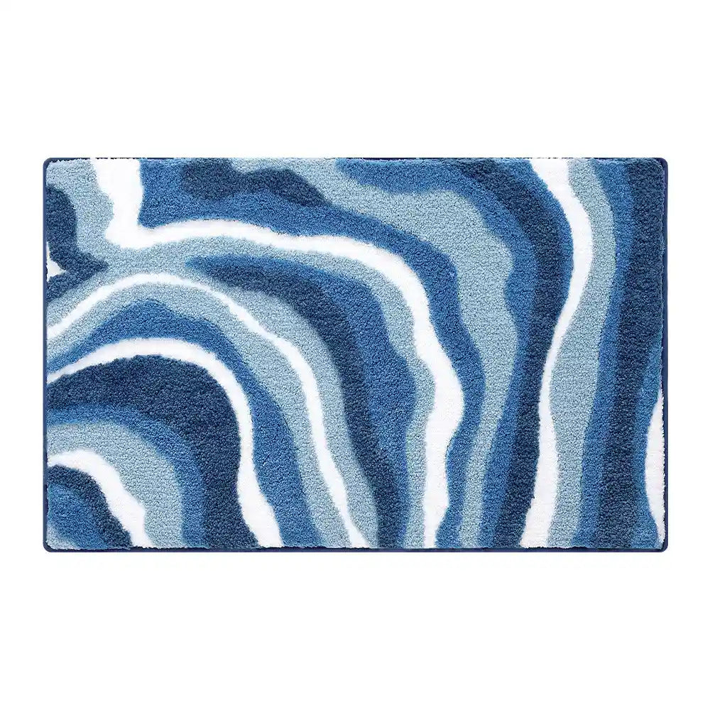Cozy Blue Wave Carpet
