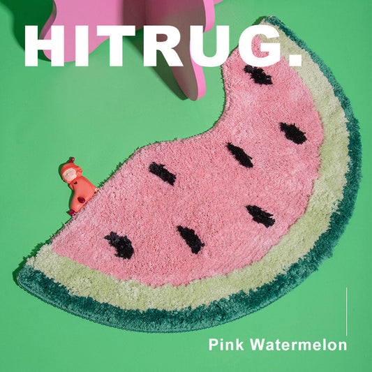 Unique Bath Rugs Watermelon