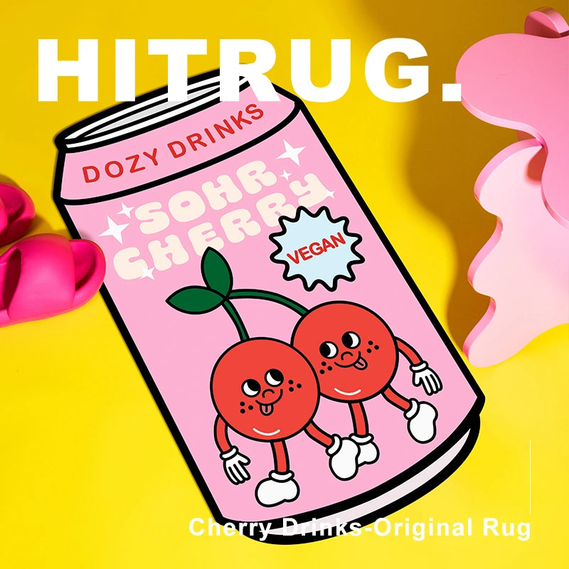 Cherry Drinks -Original Rug