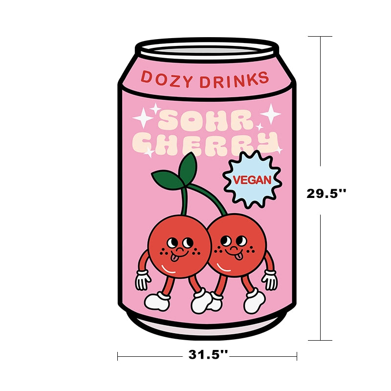 Cherry Drinks -Original Rug