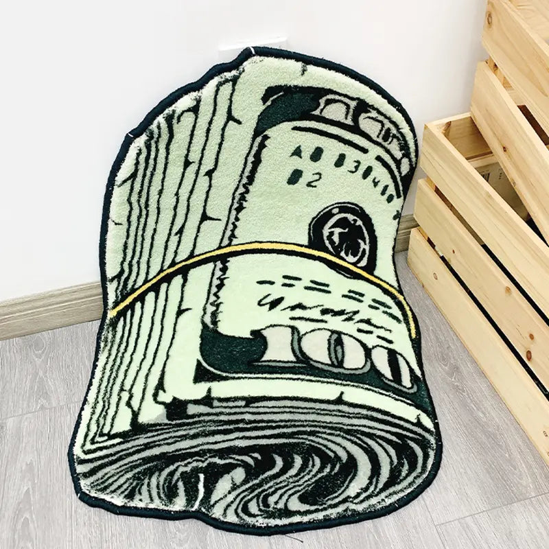 Creative Cartoon Anime Dollar Carpet