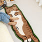 Lazy Cat Cute Quiet Indoor Rug