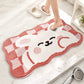 Cute Rabbit Door Carpet