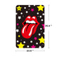 Original Design Rock Live- Red Big Tongue Rug