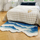 Comfort Ocean Waves Carpet In Home