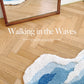 Comfort Ocean Waves Carpet In Home