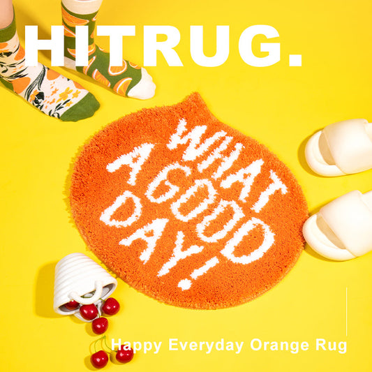 Happy Everyday Carpet Orange Rug