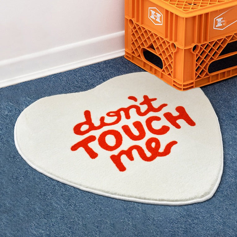 Don't touch Me Rug Love Carpet