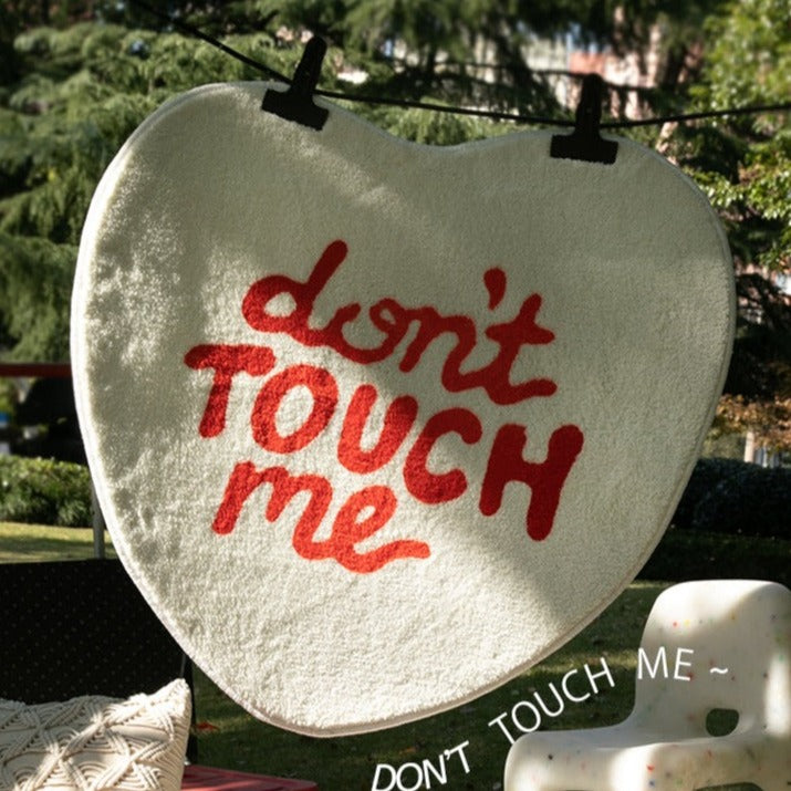 Don't touch Me Rug Love Carpet-3