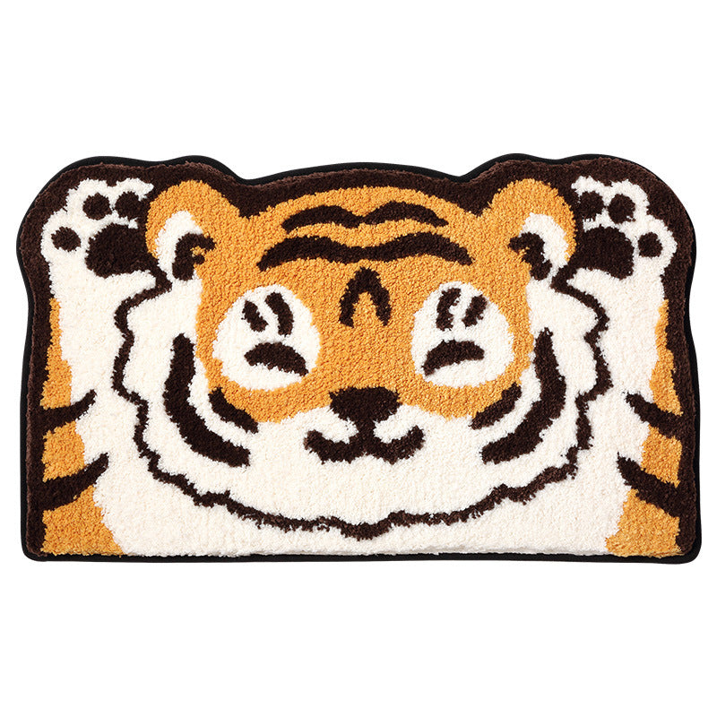 Ear Scratching Tiger Rug-1