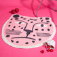 Pink Leopard Panther Rugs For Living Room